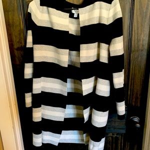Knee length cardigan